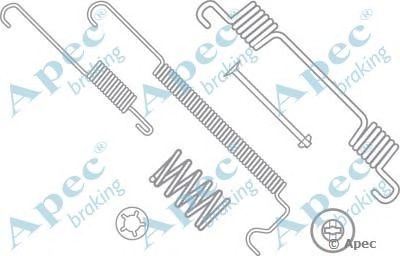 APEC BRAKING kit779 -  Комплектующие, тормозная колодка